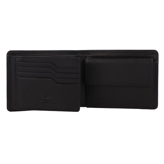 Braun Büffel Portafoglio da golf RFID in pelle 12,5 cm