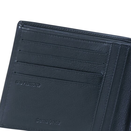 Samsonite Attack 3.0 Portafoglio Protezione RFID Vera Pelle 13 cm