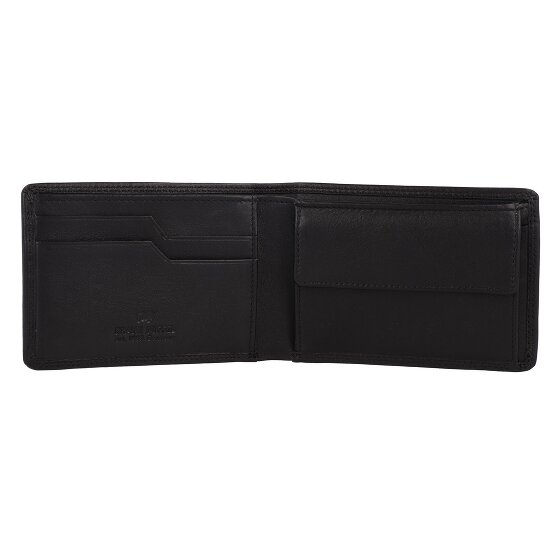 Braun Büffel Portafoglio Golf Secure RFID in pelle 10,5 cm