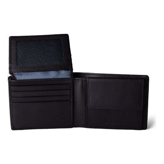 Piquadro Finn Portafoglio Protezione RFID Pelle 11 cm