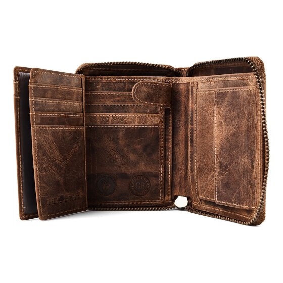 Greenburry Hecht Portafoglio Pelle 13.5 cm