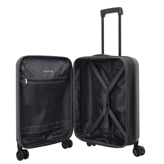 Travelite Basics carrello cabina pieghevole a 4 ruote 55 cm