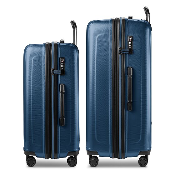 Redolz Essentials 14 4 ruote Set di valigie 2 pezzi espandibile