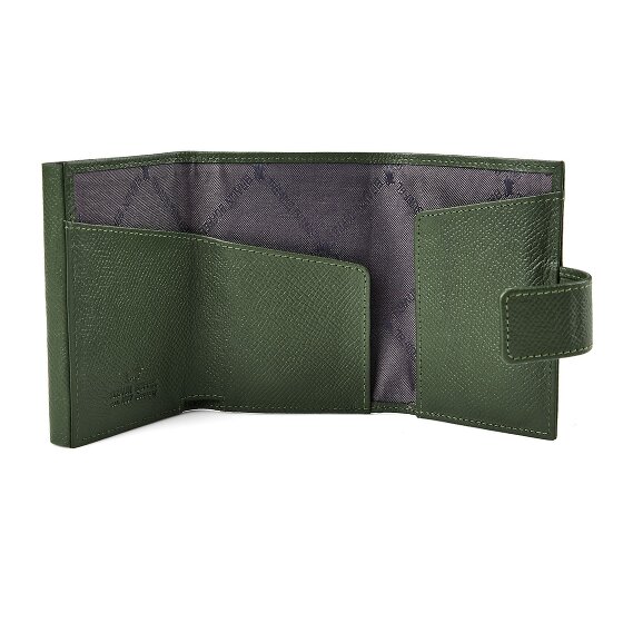Braun Büffel Robin Custodia per carta di credito Protezione RFID Vera Pelle 7.5 cm