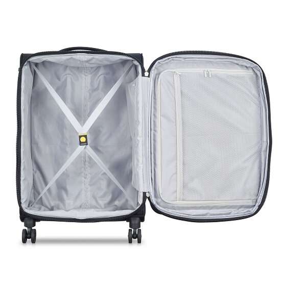 Delsey Paris Pin Up 6 4 ruote Set di valigie 3 pezzi con piega di espansione