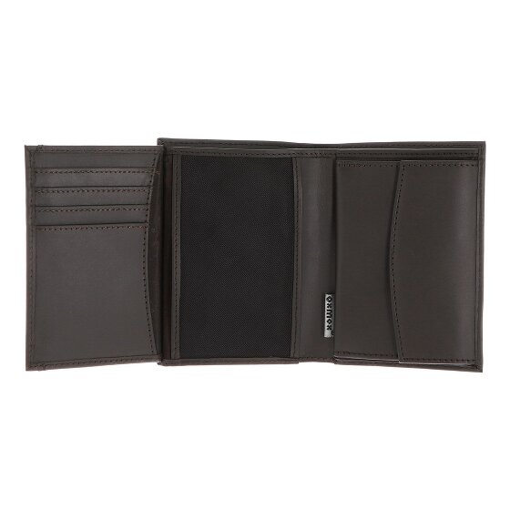 oxmox Leather Portafoglio Protezione RFID Vera Pelle 10 cm