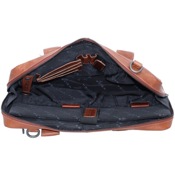 Plevier Navigator Tacan Valigetta Pelle 36 cm Scomparto per laptop