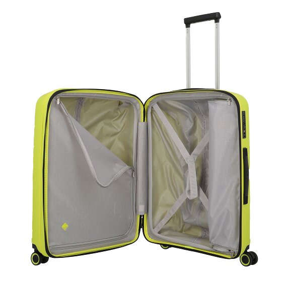 Travelite Burano 4 ruote Set di valigie 3 pezzi con piega di espansione