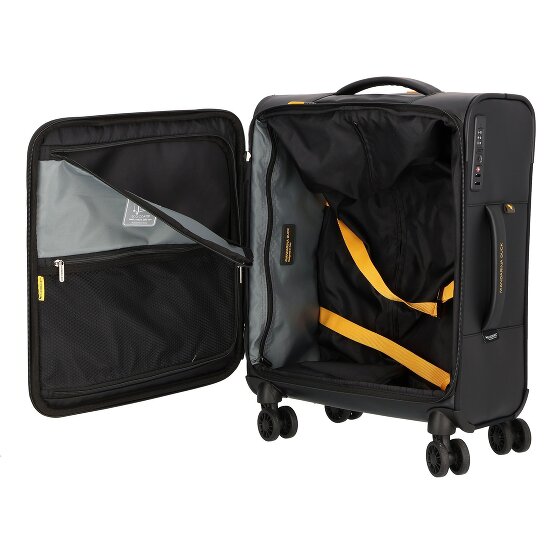 Mandarina Duck Eco Coated 4 ruote Trolley cabina S 55 cm
