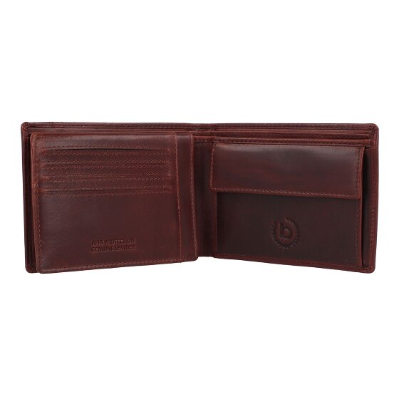 bugatti Romano Portafoglio Protezione RFID Pelle 12 cm
