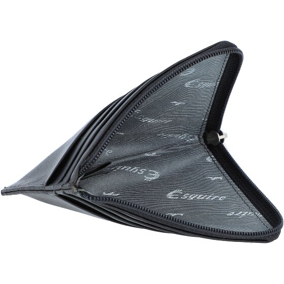 Esquire Oslo Custodia per carte di credito RFID in pelle 10,5 cm