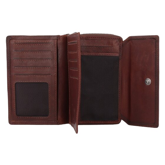 Jack Kinsky Portafoglio Protezione RFID Pelle 13.5 cm