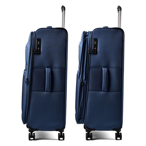 Cocoono Mauritius 4 ruote Carrello L 81 cm con piega di espansione