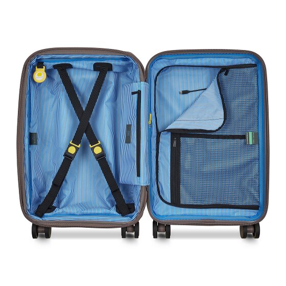Delsey Paris Lutece 4 ruote Carrello della cabina 55 cm con piega di espansione