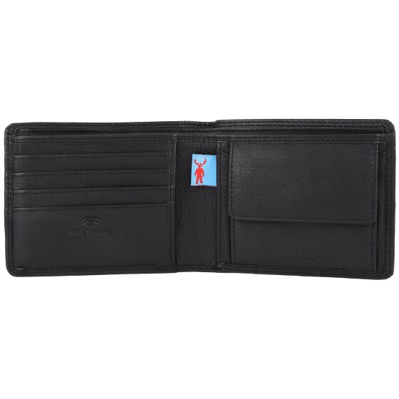 Jack Kinsky Brisbane Portafoglio Protezione RFID Pelle 13 cm