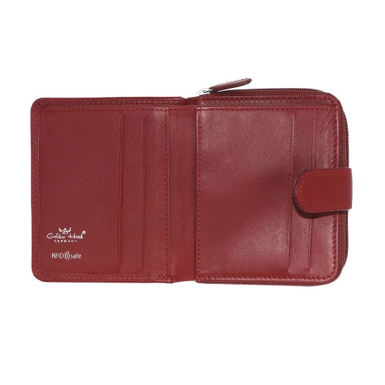 Golden Head Polo Portafoglio Protezione RFID Vera Pelle 10.5 cm