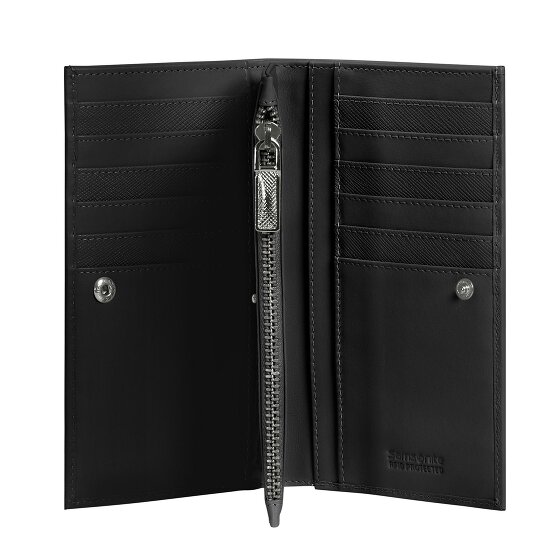 Samsonite Image Leather Portafoglio Protezione RFID Vera Pelle 16 cm