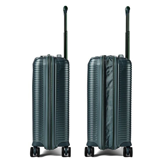 Polestream Paris 4 ruote Carrello della cabina 55 cm con piega di espansione