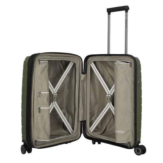Travelite Air Base 4 ruote Carrello della cabina 55 cm con piega di espansione