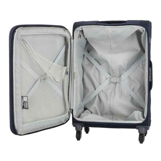 Samsonite Citybeat 4 ruote Set di valigie 3 pezzi con piega di espansione