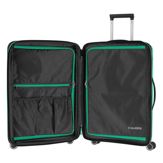 Travelite Orbita 4 ruote Set di valigie 3 pezzi con piega di espansione