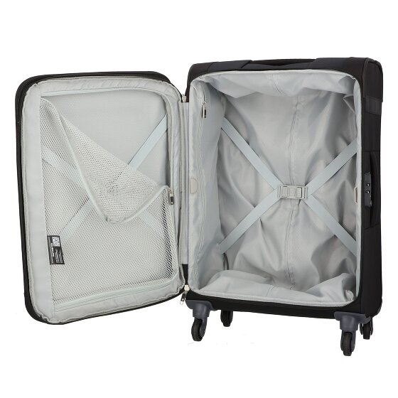 Samsonite Citybeat 4 ruote Set di valigie 3 pezzi con piega di espansione