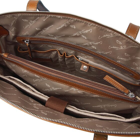 Castelijn & Beerens Lia Borsa shopper Protezione RFID Pelle 45 cm Scomparto per laptop