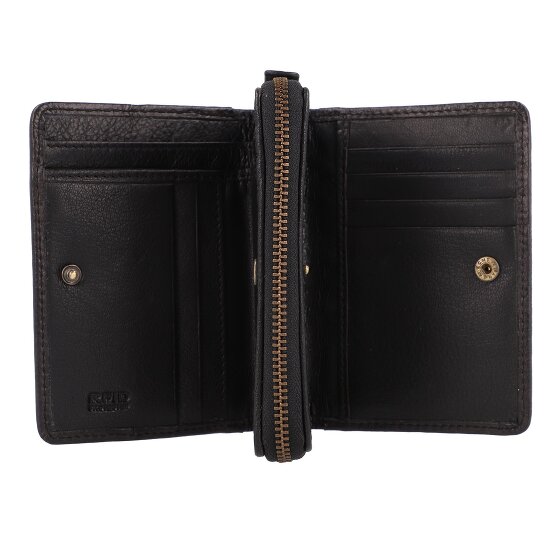Burkely Natural Norah Portafoglio Protezione RFID Pelle 9 cm