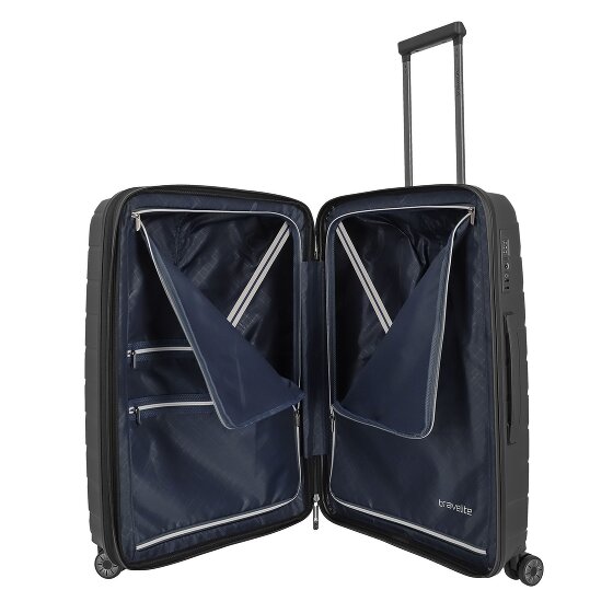 Travelite Air Base 4 ruote Set di valigie 3 pezzi espandibile