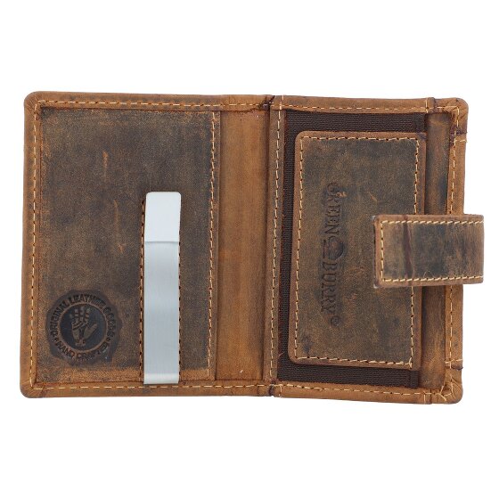 Greenburry Portafoglio vintage RFID in pelle 7 cm