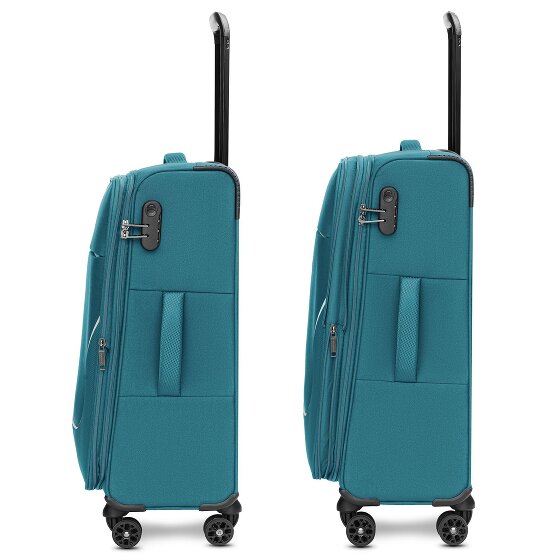 Stratic taska Trolley a 4 ruote M 65 cm con piega a espansione