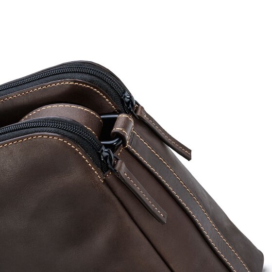 Farmhood Nashville XL borsa a tracolla 2 scomparti in pelle 29 cm