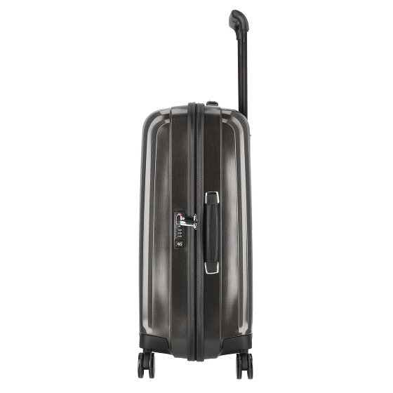 Samsonite Lite-Cube Dlx Chrome 4 ruote Carrello 68 cm