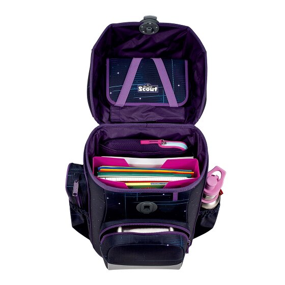 Scout Neo Exklusiv Safety Light Set di borse per la scuola 5 pezzi