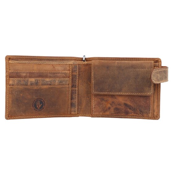 Greenburry Portafoglio vintage in pelle 12 cm