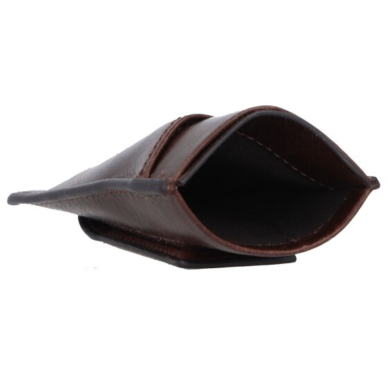 Fossil Derrick Custodia per carte di credito RFID in pelle 7 cm