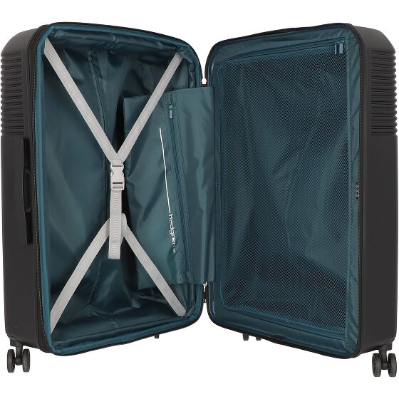 Hedgren Lineo Stripe L Carrello a 4 ruote 76 cm