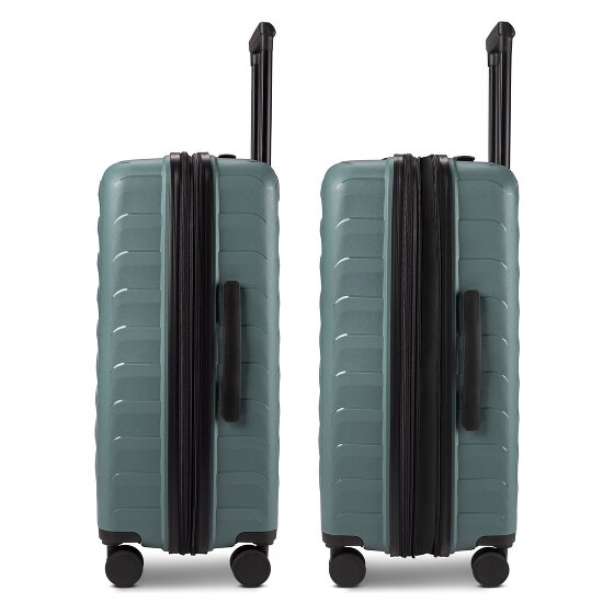 d&n Toronto 4 ruote Carrello M 65 cm con piega di espansione