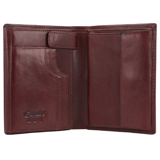 Esquire Toscana Portafoglio RFID in pelle 10 cm