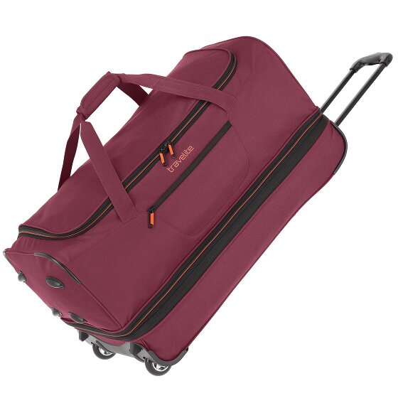 Travelite Basics 2 ruote Borsa da viaggio 70 cm con piega di espansione