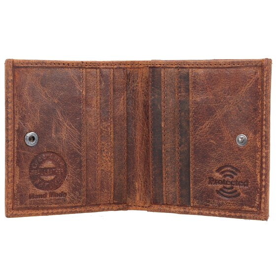 Greenland Nature Portafoglio Montana RFID in pelle 10 cm