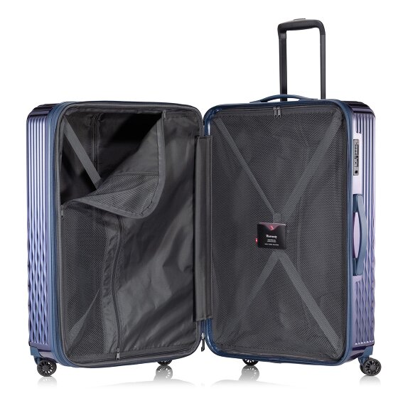 Pack Easy Flow 4 ruote Carrello L 75 cm con piega di espansione Pack Easy Flow 4 ruote Carrello L 75 cm con piega di espansione