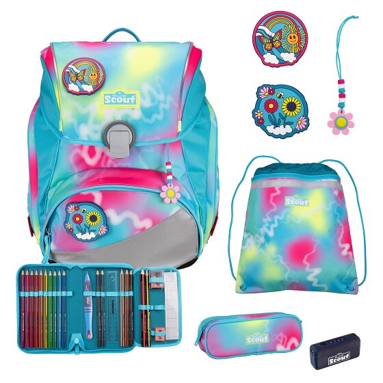 Scout Alpha Safety Light Set di borse per la scuola 5 pezzi