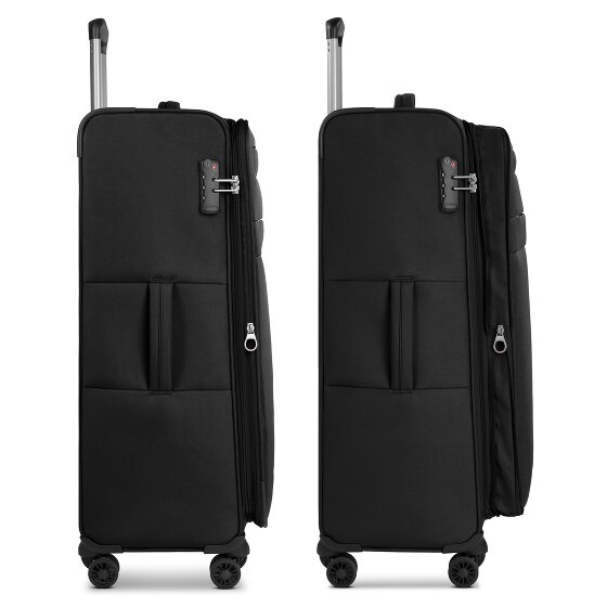 Worldpack Chicago 4 ruote Carrello L 78 cm con piega di espansione
