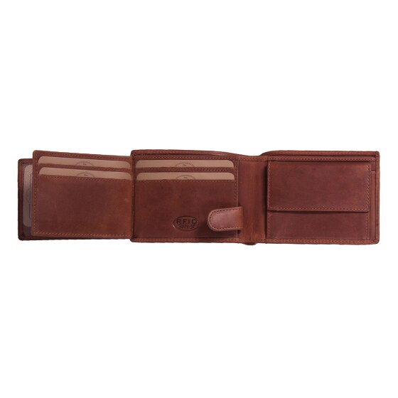 The Chesterfield Brand Marvin Portafoglio Protezione RFID Pelle 10 cm