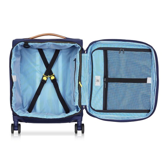 Delsey Paris Montmartre 3 4 ruote Carrello della cabina 55 cm con piega di espansione