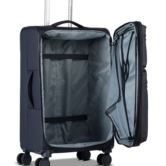 Worldpack Kyoto 4 ruote Set di valigie 3 pezzi espandibile