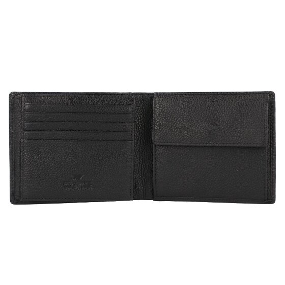 Braun Büffel Portafoglio Prato RFID in pelle 11 cm