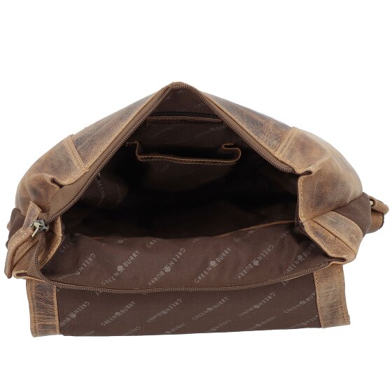 Greenburry Vintage Zaino da giorno Pelle 40 cm Scomparto per laptop