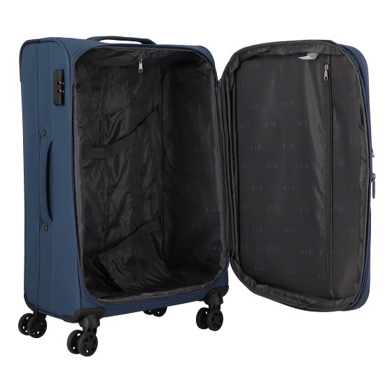 d&n Travel Line 6864 Valigia 4 ruote 66 cm Travel Line 6864 Carrello a 4 ruote da 66 cm